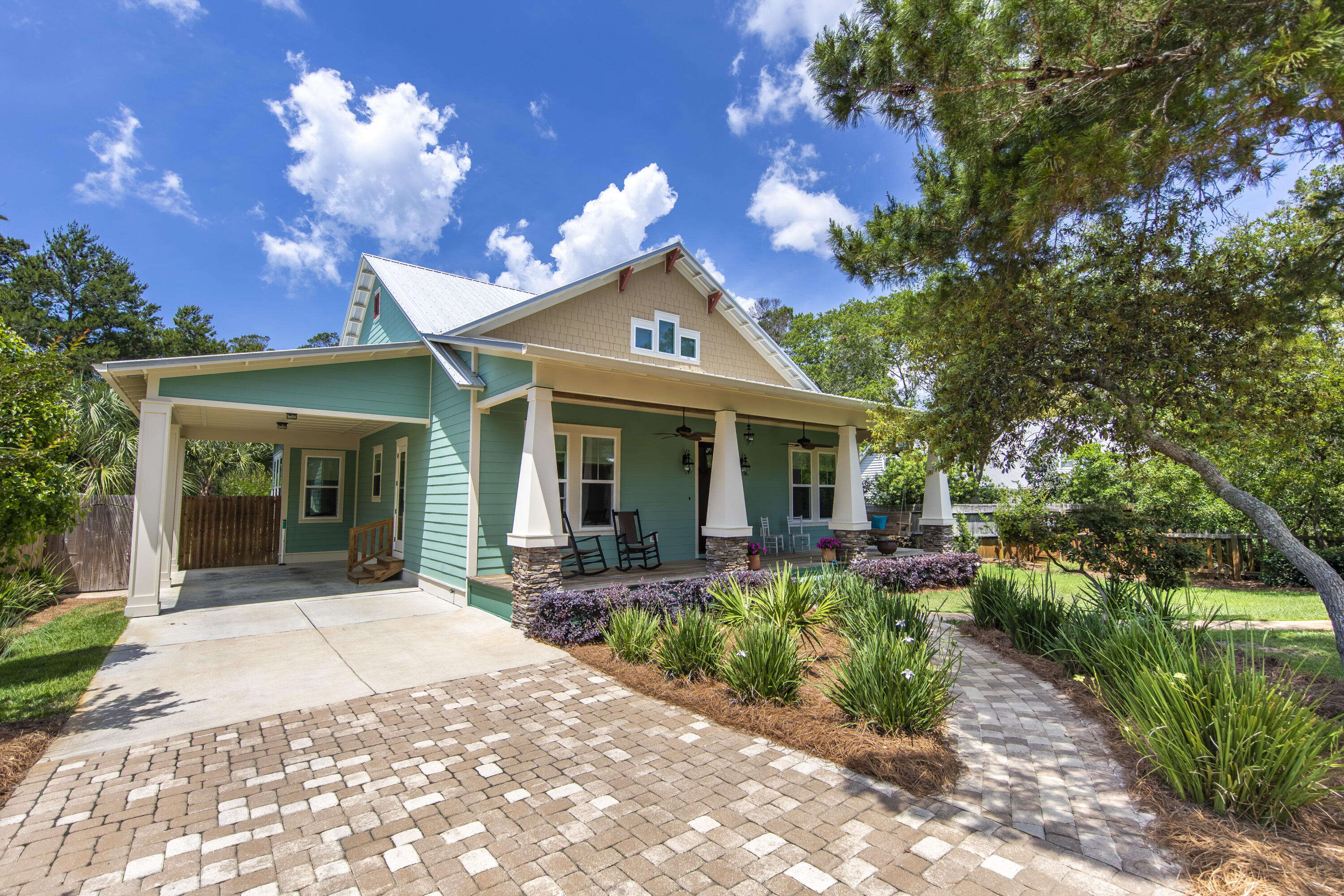 491 North Orange Street Inlet Beach, FL 32461 - Photo 3 of 65 a view of a house with a porch