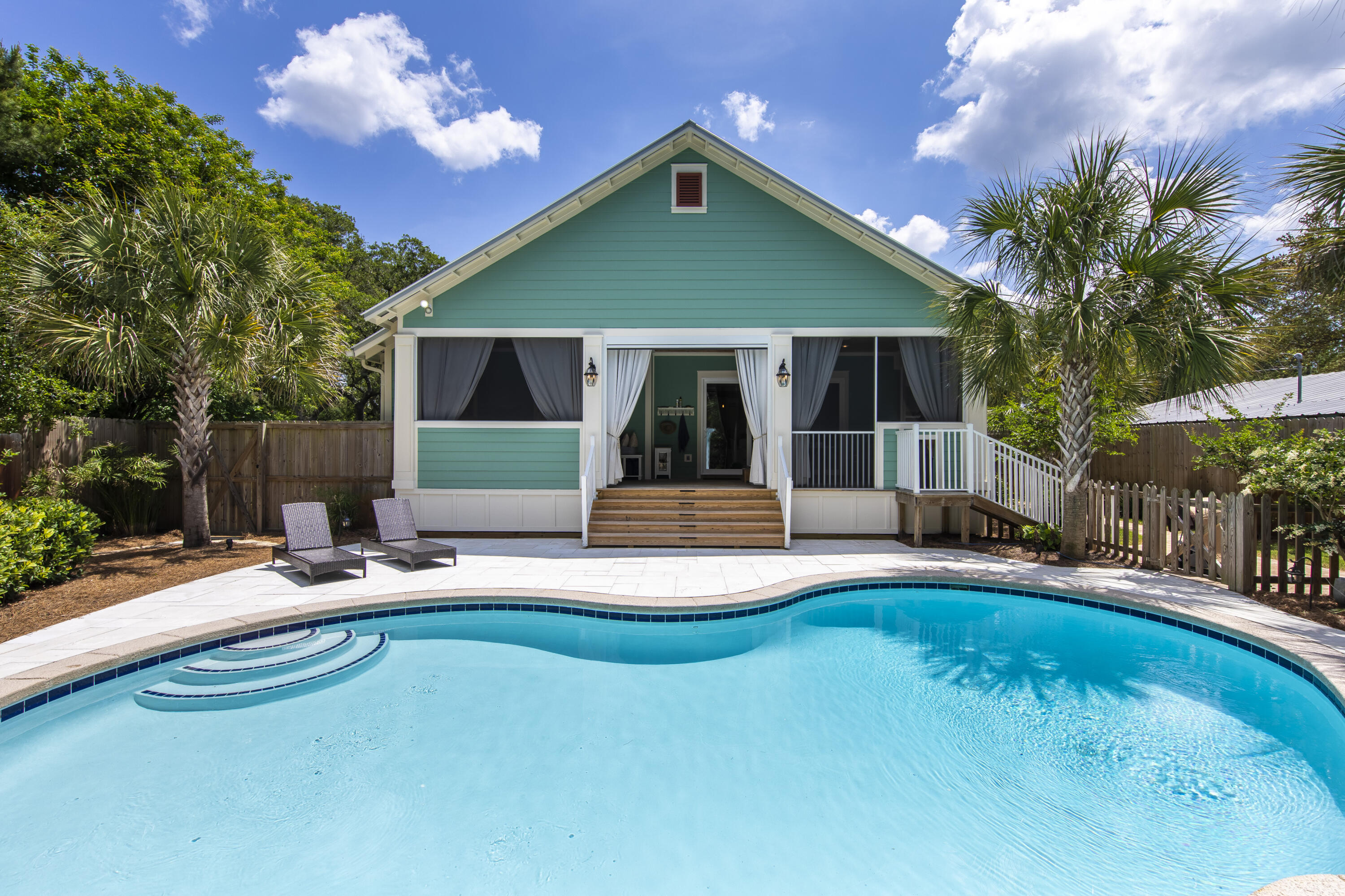 491 North Orange Street Inlet Beach, FL 32461 - Photo 31 of 65 a view of pool with a yard