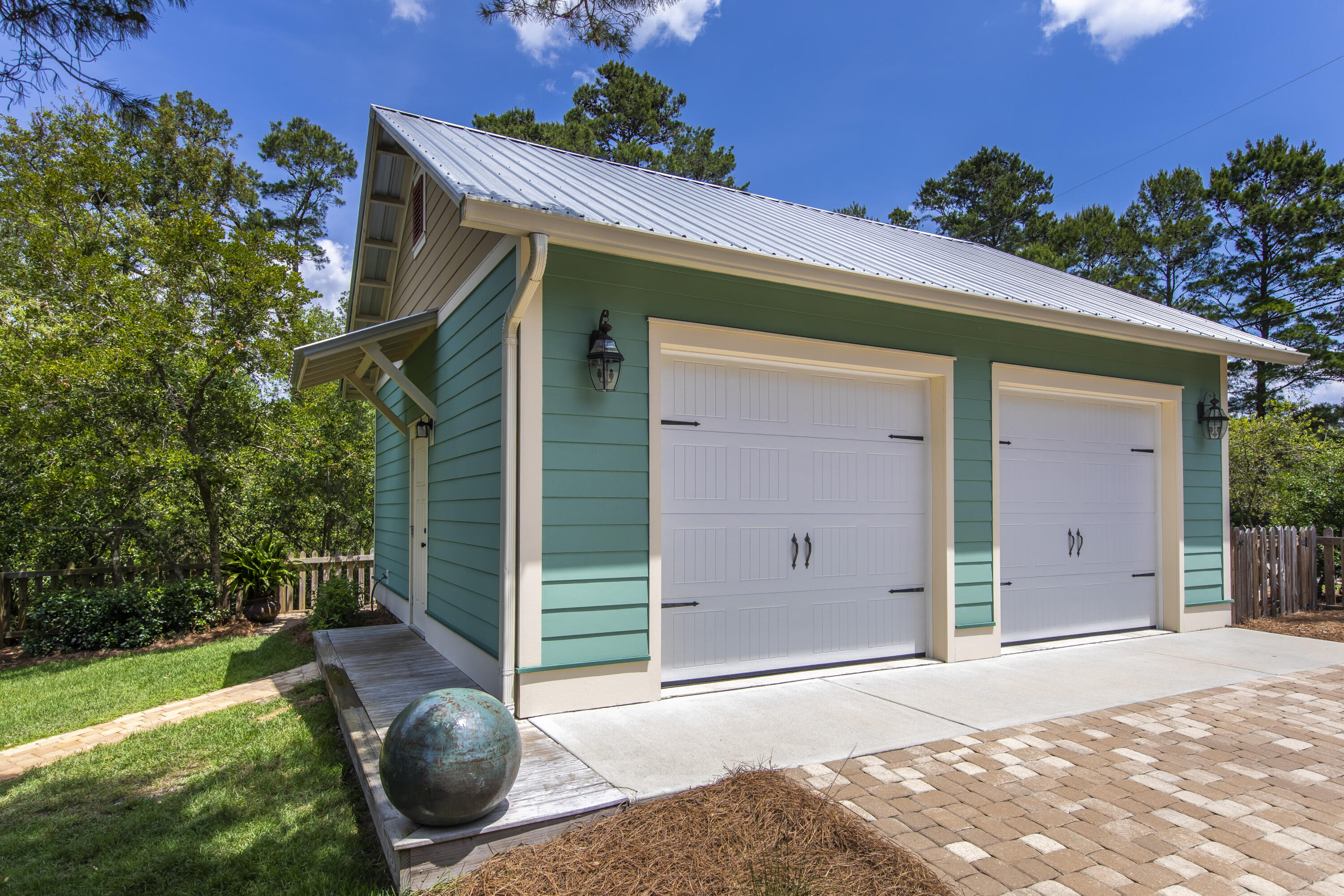 491 North Orange Street Inlet Beach, FL 32461 - Photo 62 of 65 a backyard of a house with lots of green space