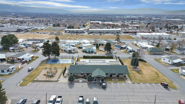 332 Hillgate Way Layton, UT 84041 - Photo 24 of 26 Aerial view of a mountainous background