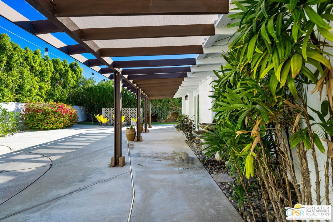 2750 East Vincentia Road Palm Springs, CA 92262 - Photo 37 of 55 a view of path along with trees