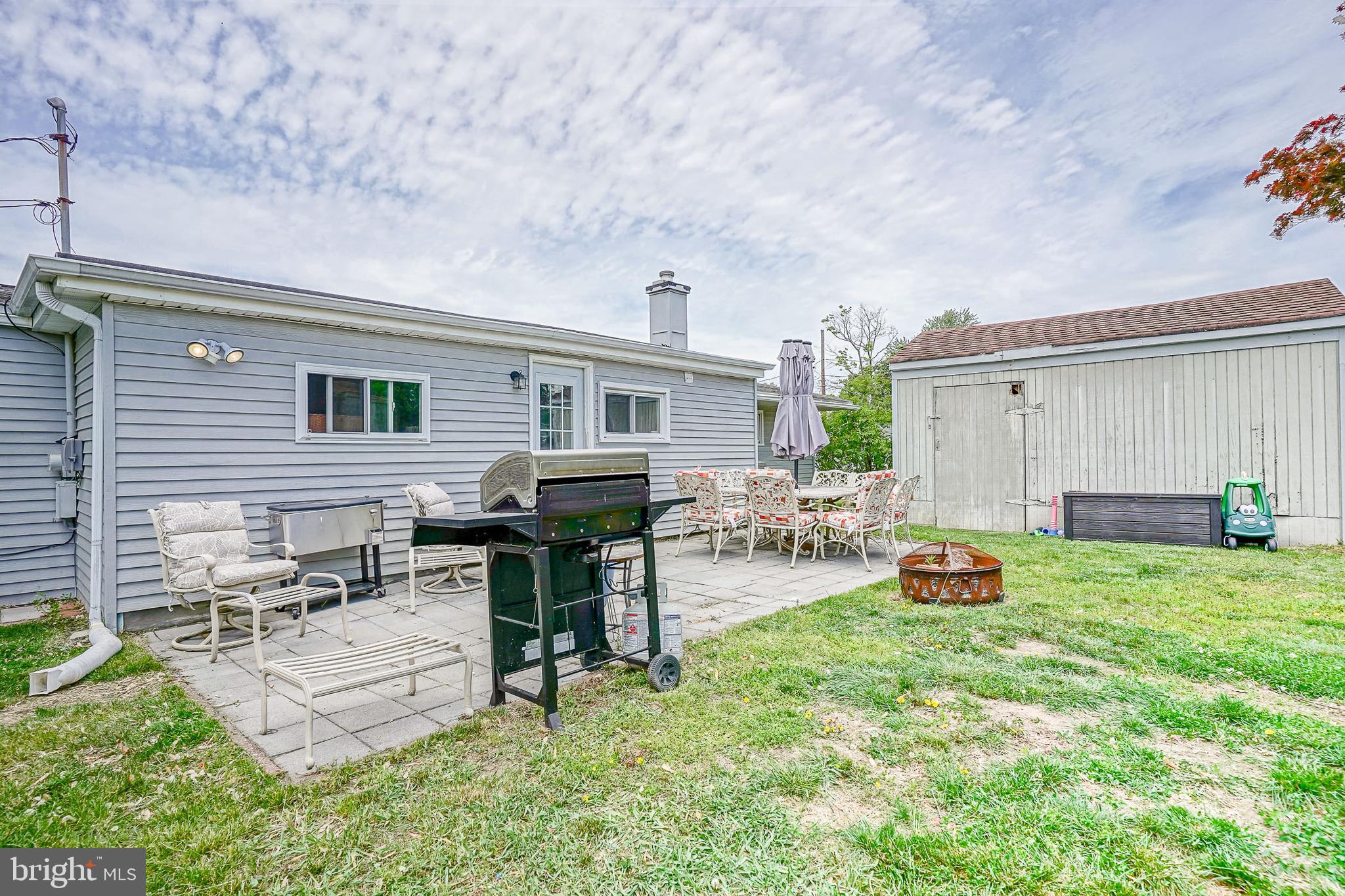 541 Windsor Avenue Maple Shade, NJ 08052 - Photo 19 of 21 Spacious Patio with Shed