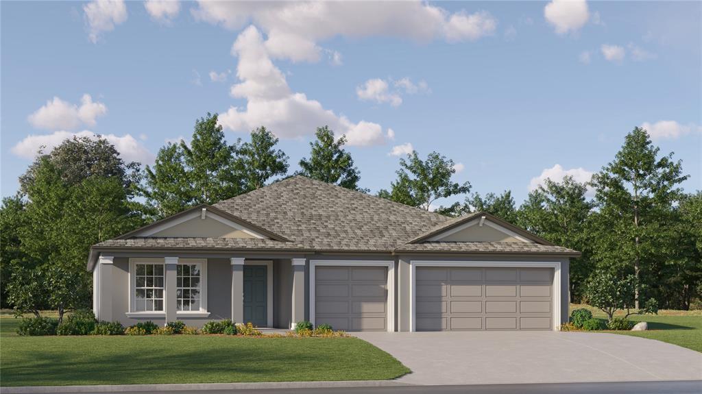 11864 Blue Diamond Trail Parrish, FL 34219 - Photo 1 of 1 a front view of a house with garden