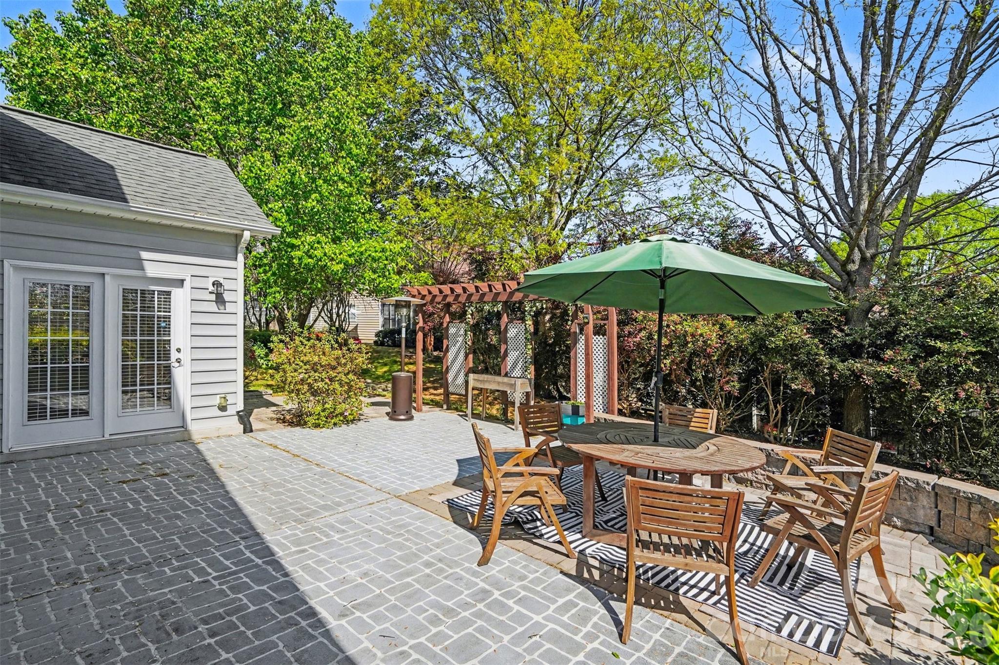 977 Platinum Drive Fort Mill, SC 29708 - Photo 30 of 41 a view of backyard with outdoor seating and trees
