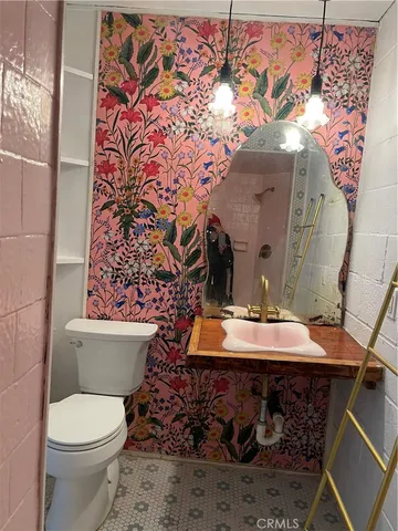 a view of a bathtub in a bathroom