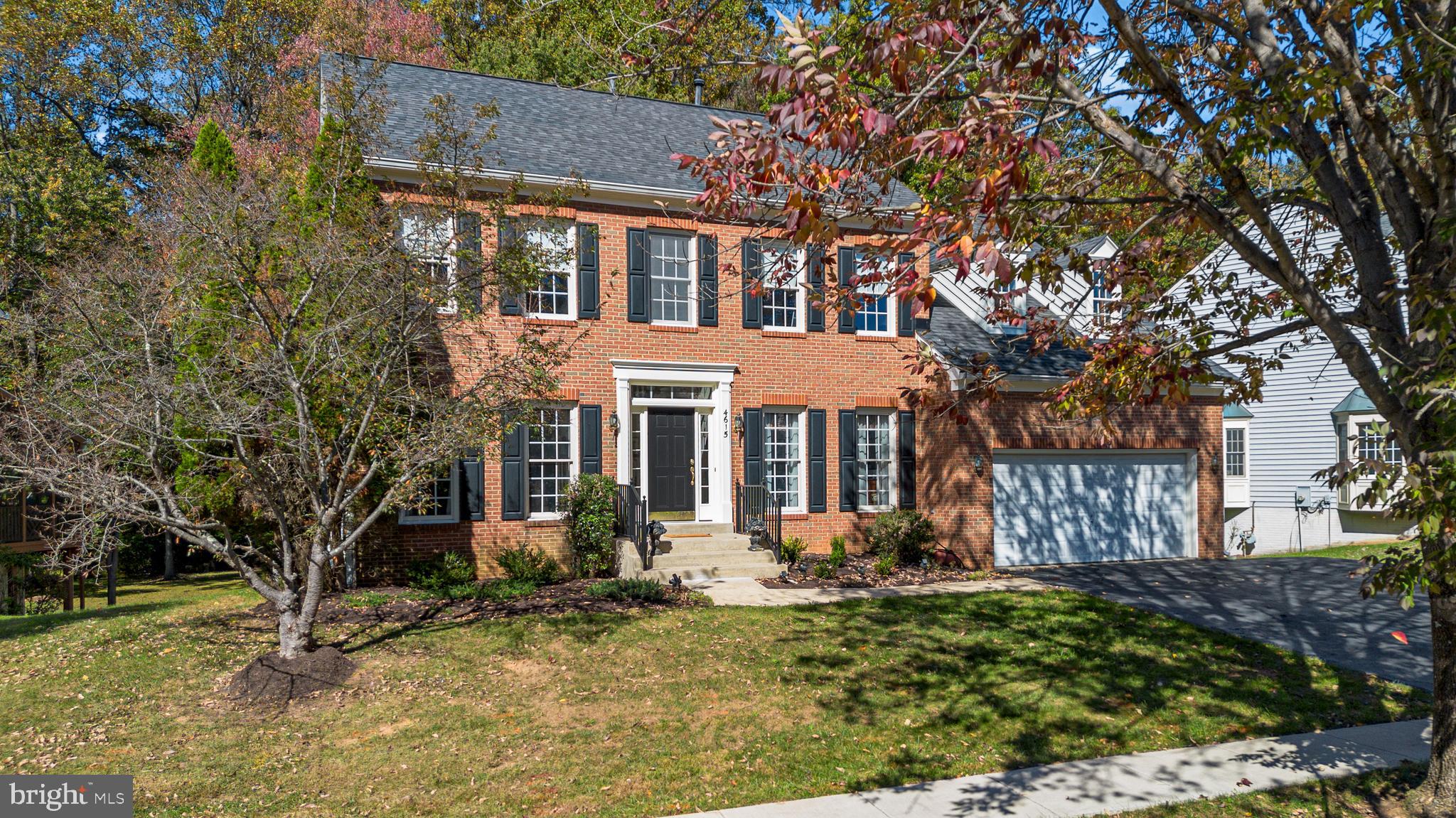 4615 Brightwood Road Olney, MD 20832 - Photo 45 of 45 front view of house with a yard
