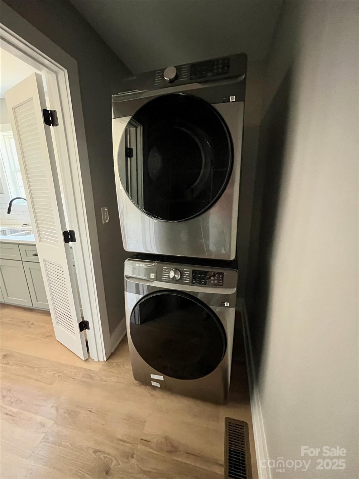 6255 Old Salisbury Road Linwood, NC 27299 - Photo 10 of 21 a utility room with dryer and washer