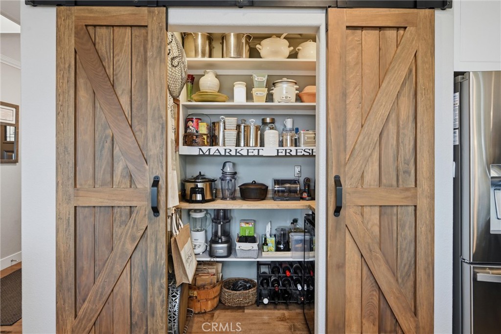 17432 Greenridge Road Hidden Valley Lake, CA 95467 - Photo 29 of 72 Pantry with wine storage.