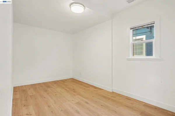 wooden floor in an empty room