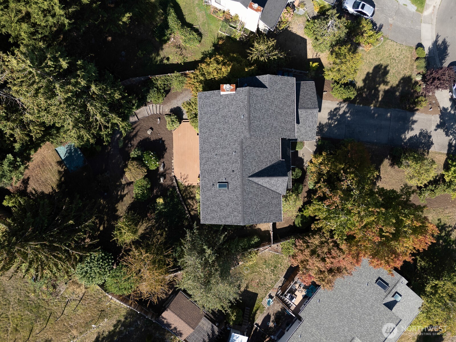 2750 214th Street Southwest Brier, WA 98036 - Photo 38 of 39 an aerial view of a house with a yard