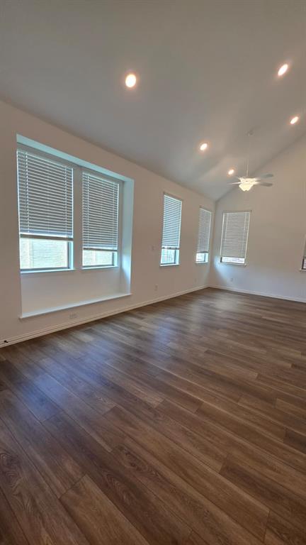 4201 Watson Way North Richland Hills, TX 76180 - Photo 12 of 40 an empty room with wooden floor and windows
