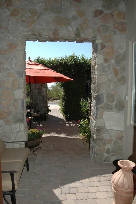 9506 East Mountain Spring Road Scottsdale, AZ 85255 - Photo 2 of 12 Entry Way Courtyard