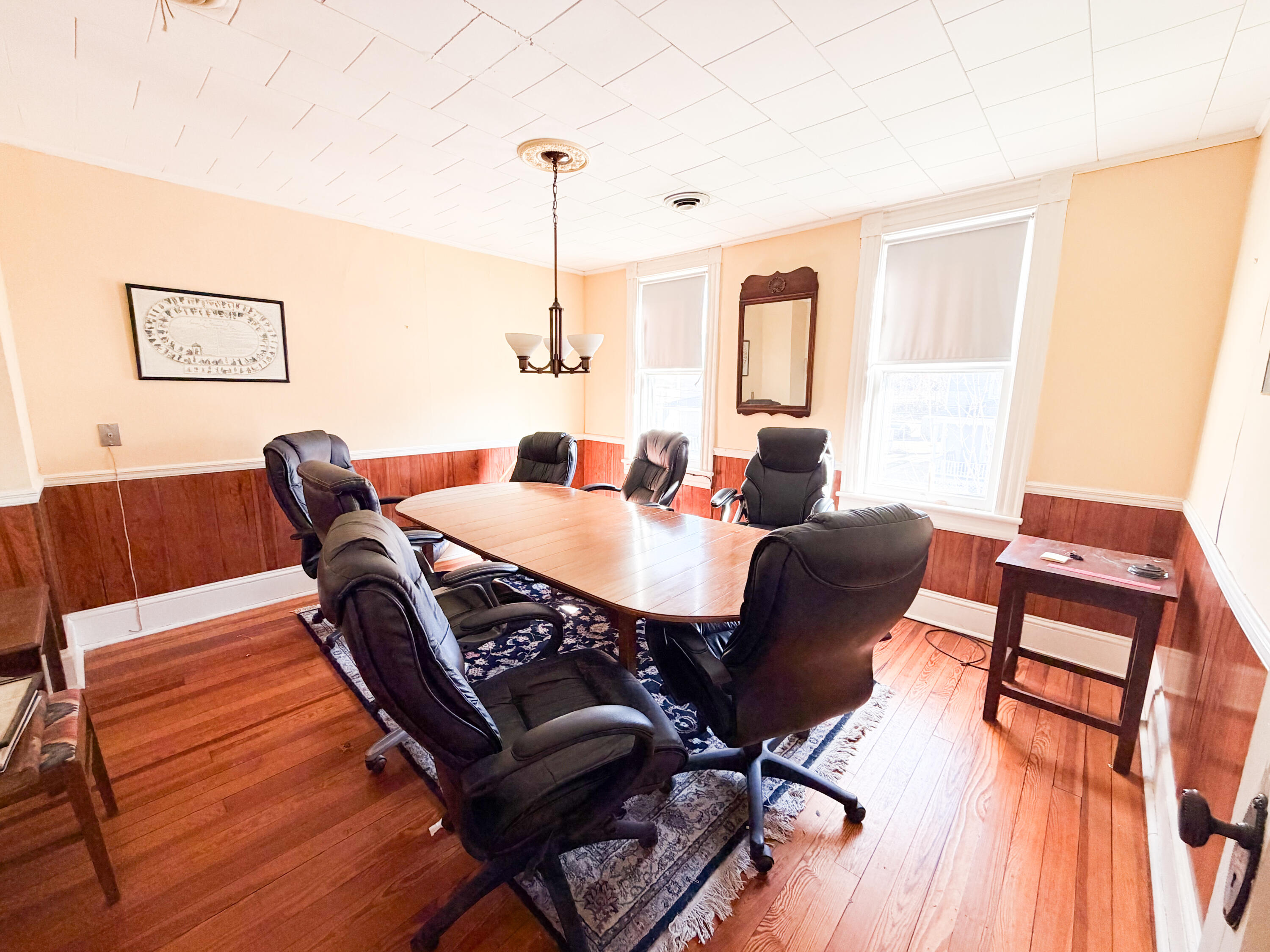 226 West Locust Street Covington, VA 24426 - Photo 30 of 45 a dining room with furniture and wooden floor