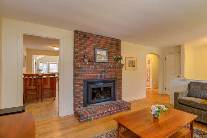 2 Willow Lane Cumberland, ME 04021 - Photo 8 of 58 Brick wood burning fireplace