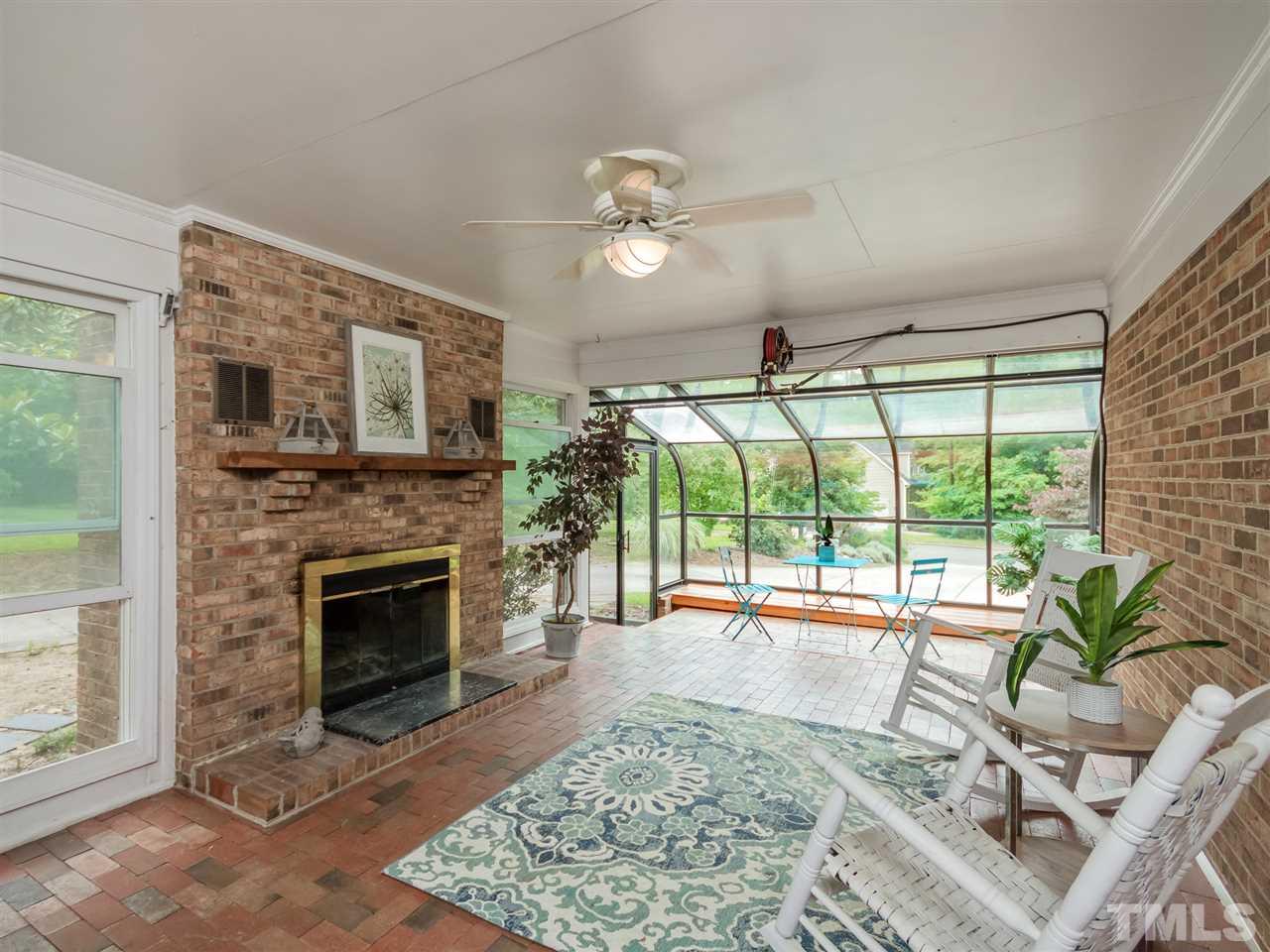 4912 Biscayne Road Durham, NC 27707 - Photo 18 of 25 Enjoy 3-season room with green house!