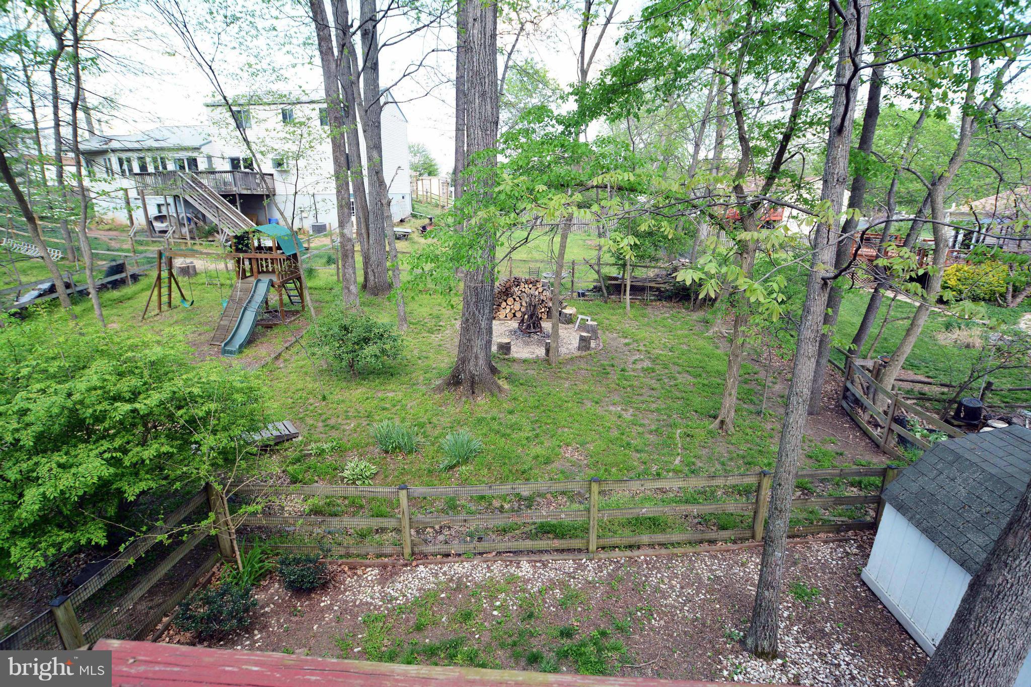 4533 Samuels Pine Road Chantilly, VA 20151 - Photo 6 of 29 YARD FROM DECK