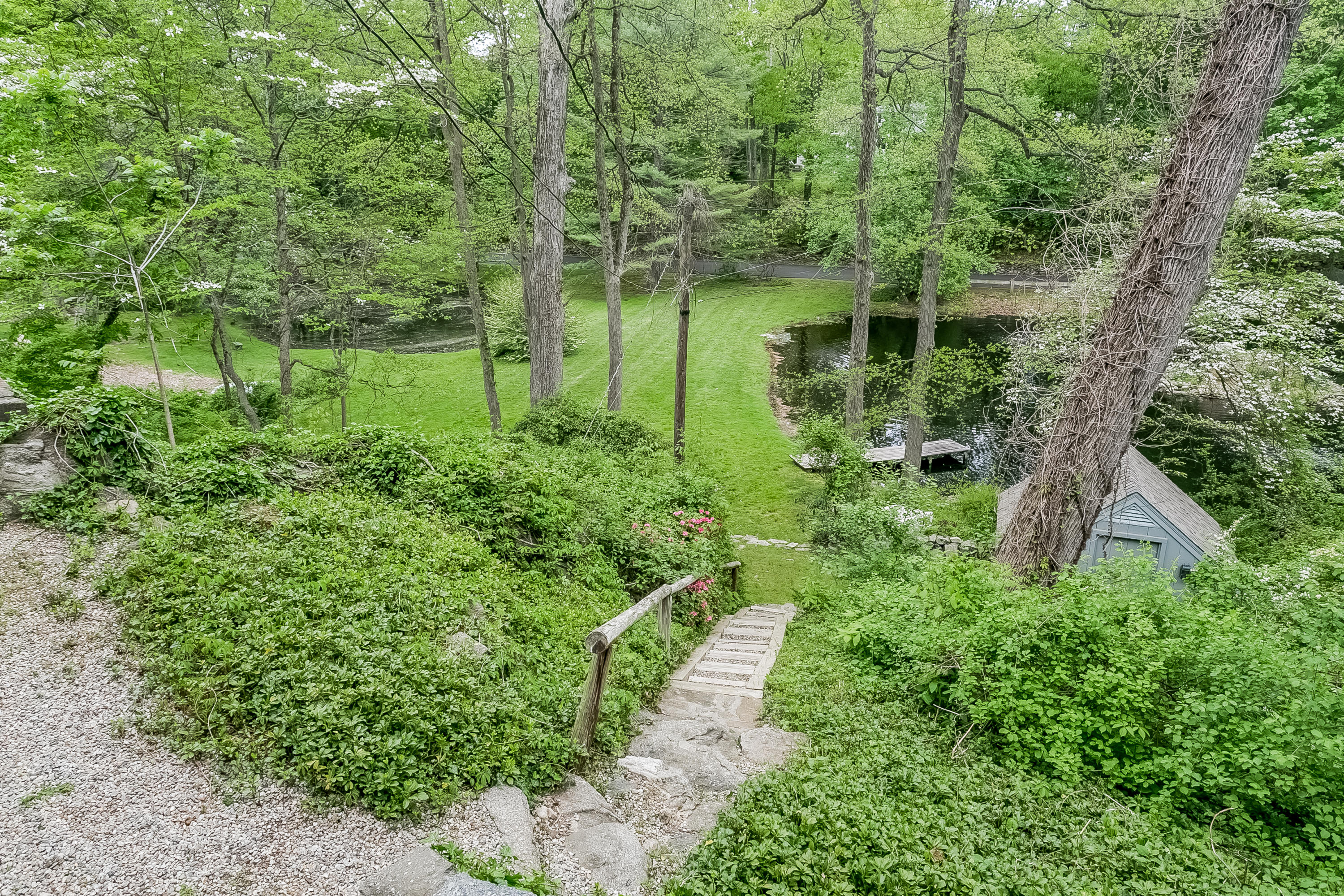 33 Tory Hole Road Darien, CT 06820 - Photo 20 of 24 a view of lake with green space
