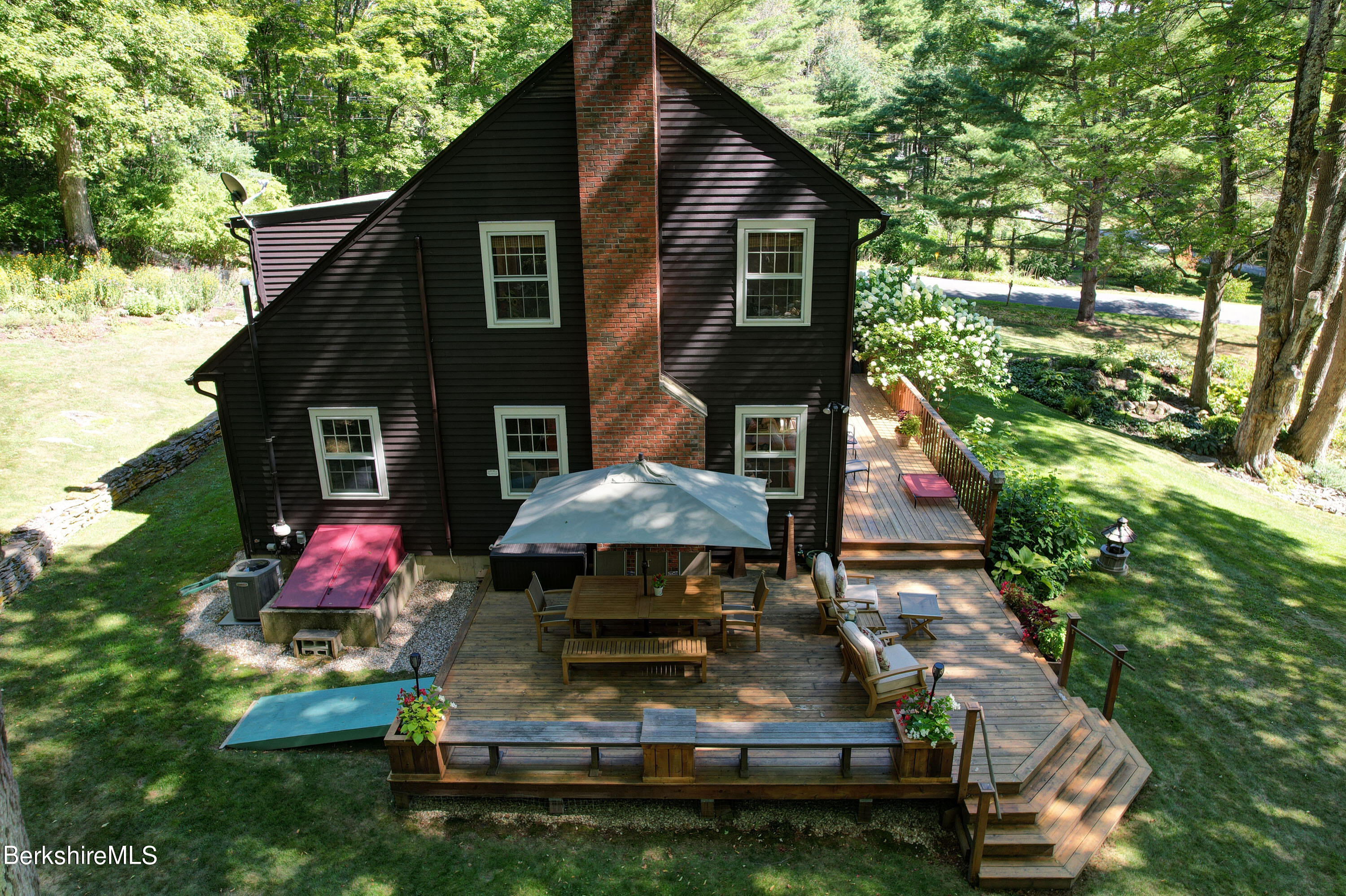 38 Rowe Road Egremont, MA 01230 - Photo 24 of 42 Birdseye view from Backyard