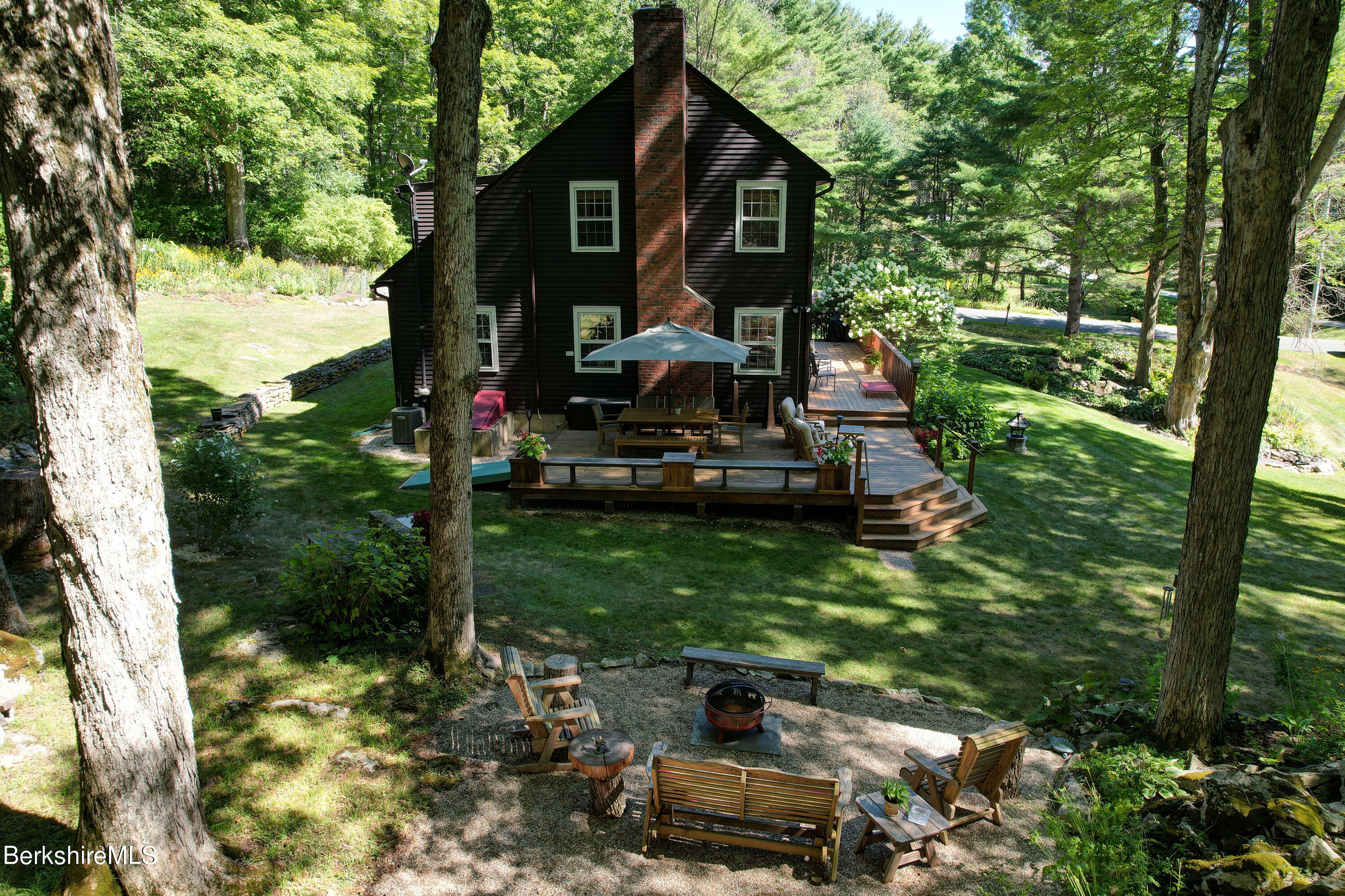 38 Rowe Road Egremont, MA 01230 - Photo 41 of 42 view from the backyard