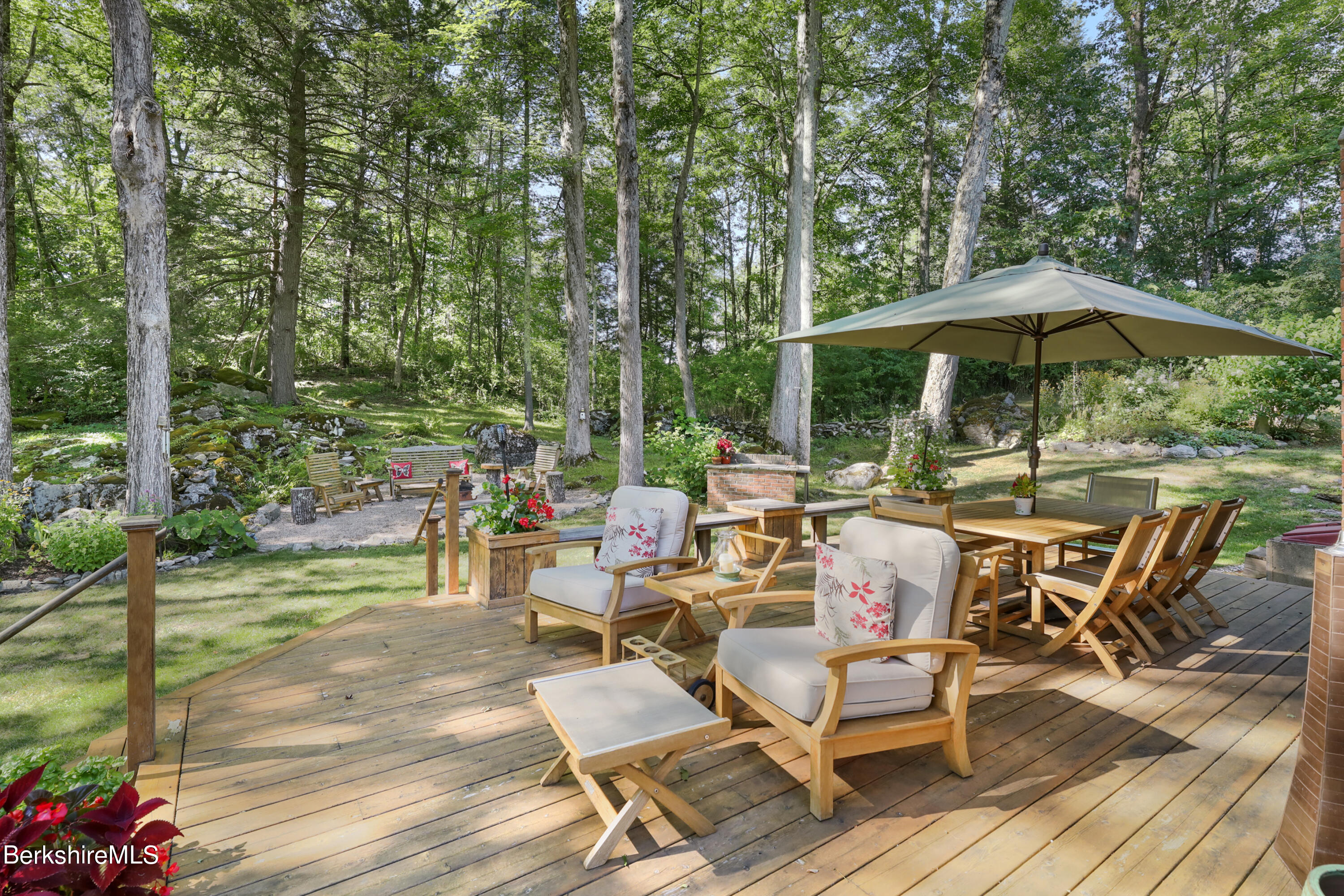 38 Rowe Road Egremont, MA 01230 - Photo 10 of 42 Rear deck