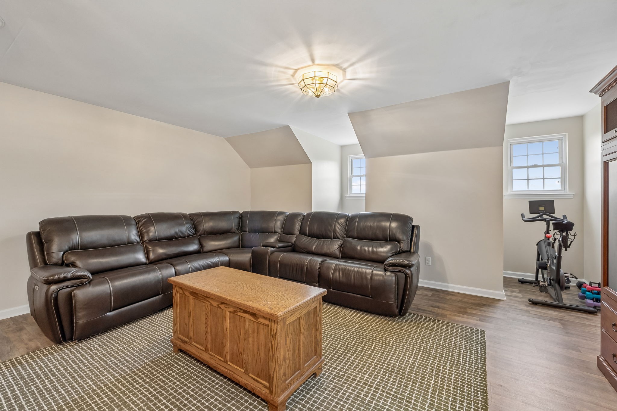 1915 Greenwood Road Charlotte, TN 37036 - Photo 37 of 60 a living room with furniture and a wooden floor