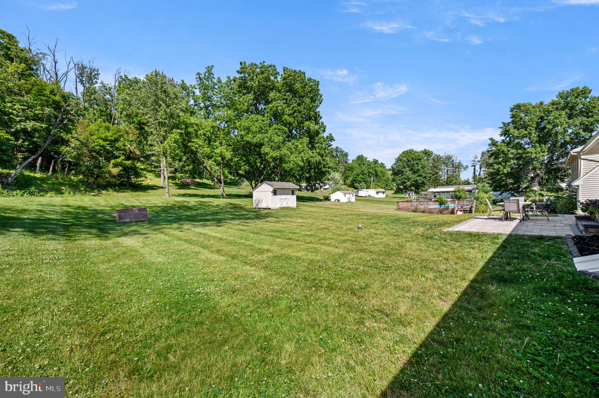 451 Township Line Road Bechtelsville, PA 19505 - Photo 33 of 33 Back Yard