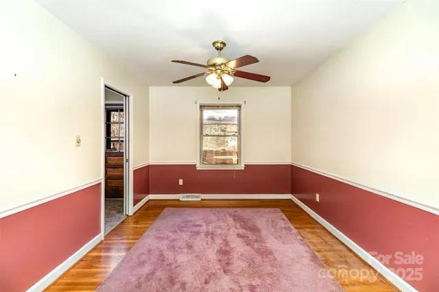 a view of an empty room with window