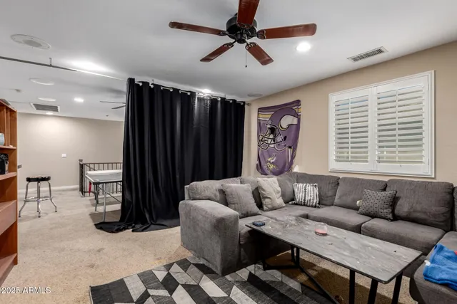 a room with storage and utility