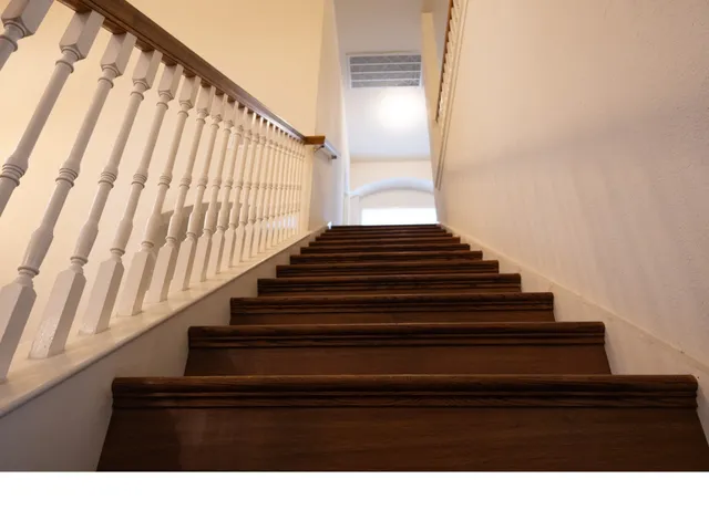 a black and white photo of a black and white walls