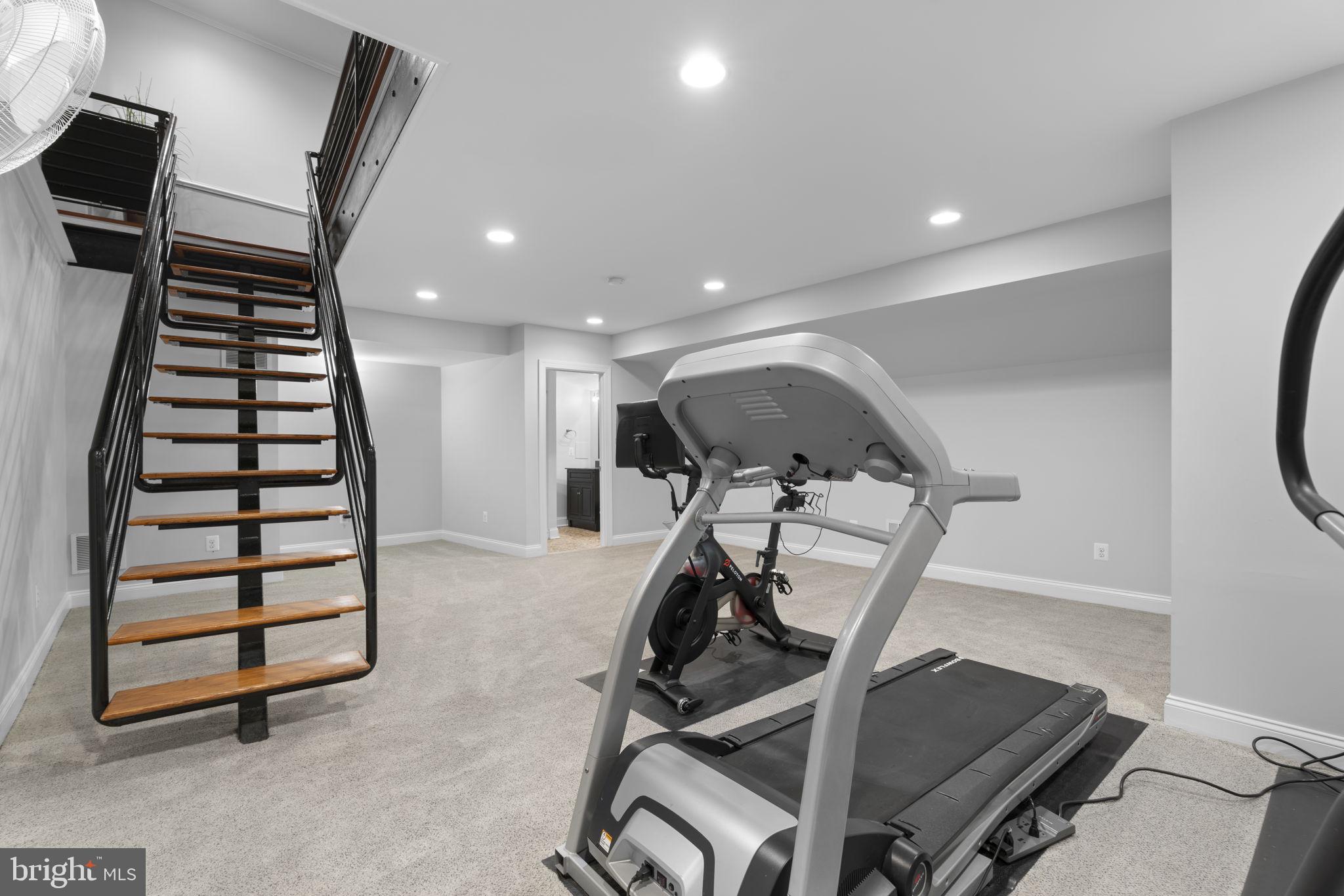 2916 Dillon Street Baltimore, MD 21224 - Photo 49 of 83 Lower Level | Exercise Room