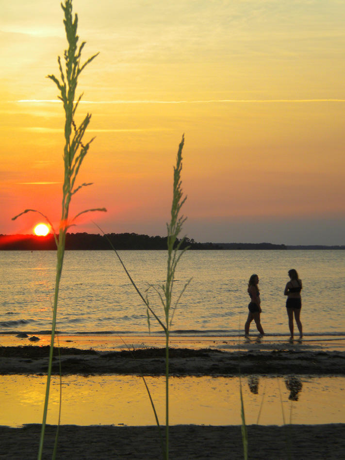 3604 Yacht Club Road Edisto Beach, SC 29438 - Photo 55 of 58 sunset on point