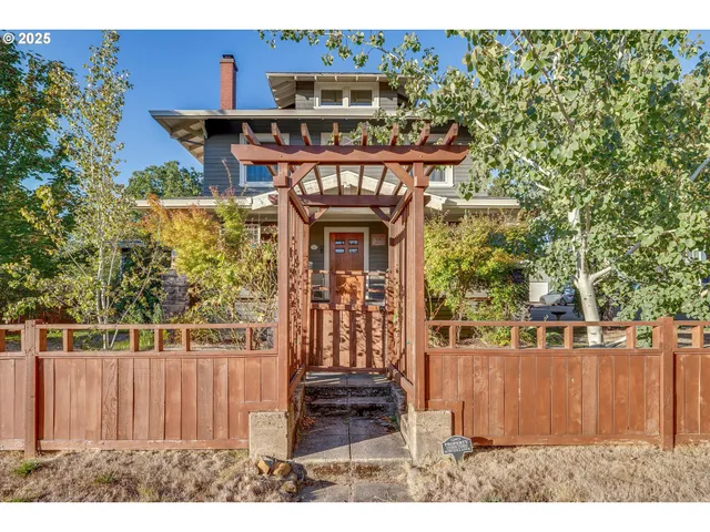 a front view of a house with a balcony