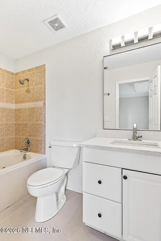 a close up of a bathtub