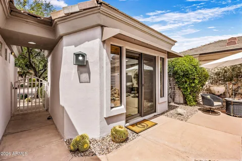 a front view of a house with porch