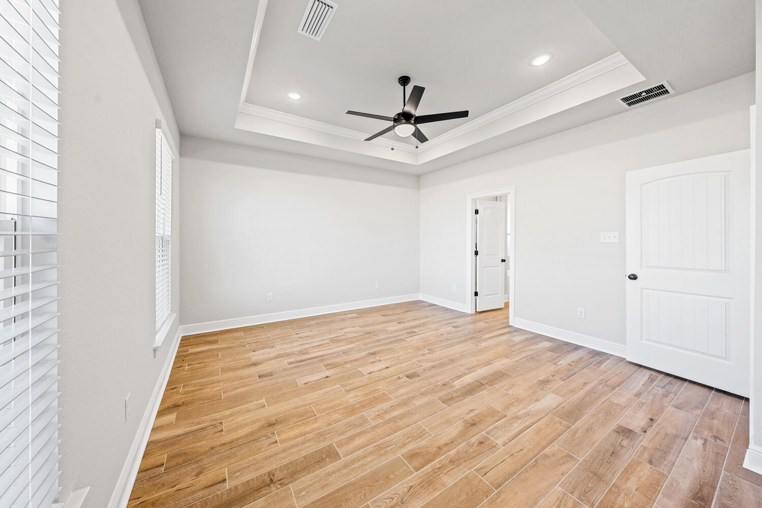165 Splendor Run Ponce de Leon, FL 32455 - Photo 12 of 24 a view of empty room with wooden floor
