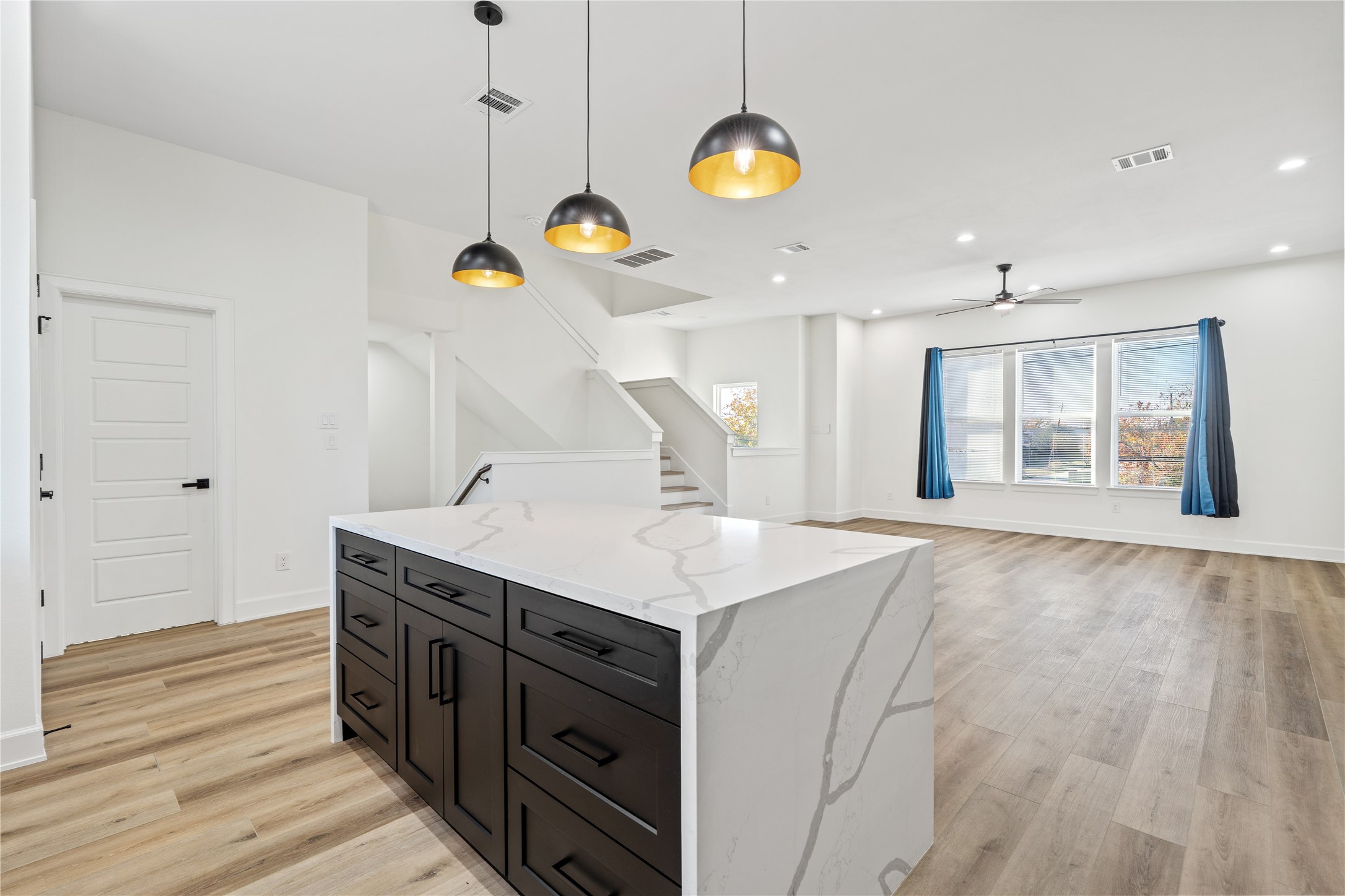 3601 Rebecca Street, Unit A Houston, TX 77021 - Photo 14 of 29 a kitchen with a sink cabinets and window