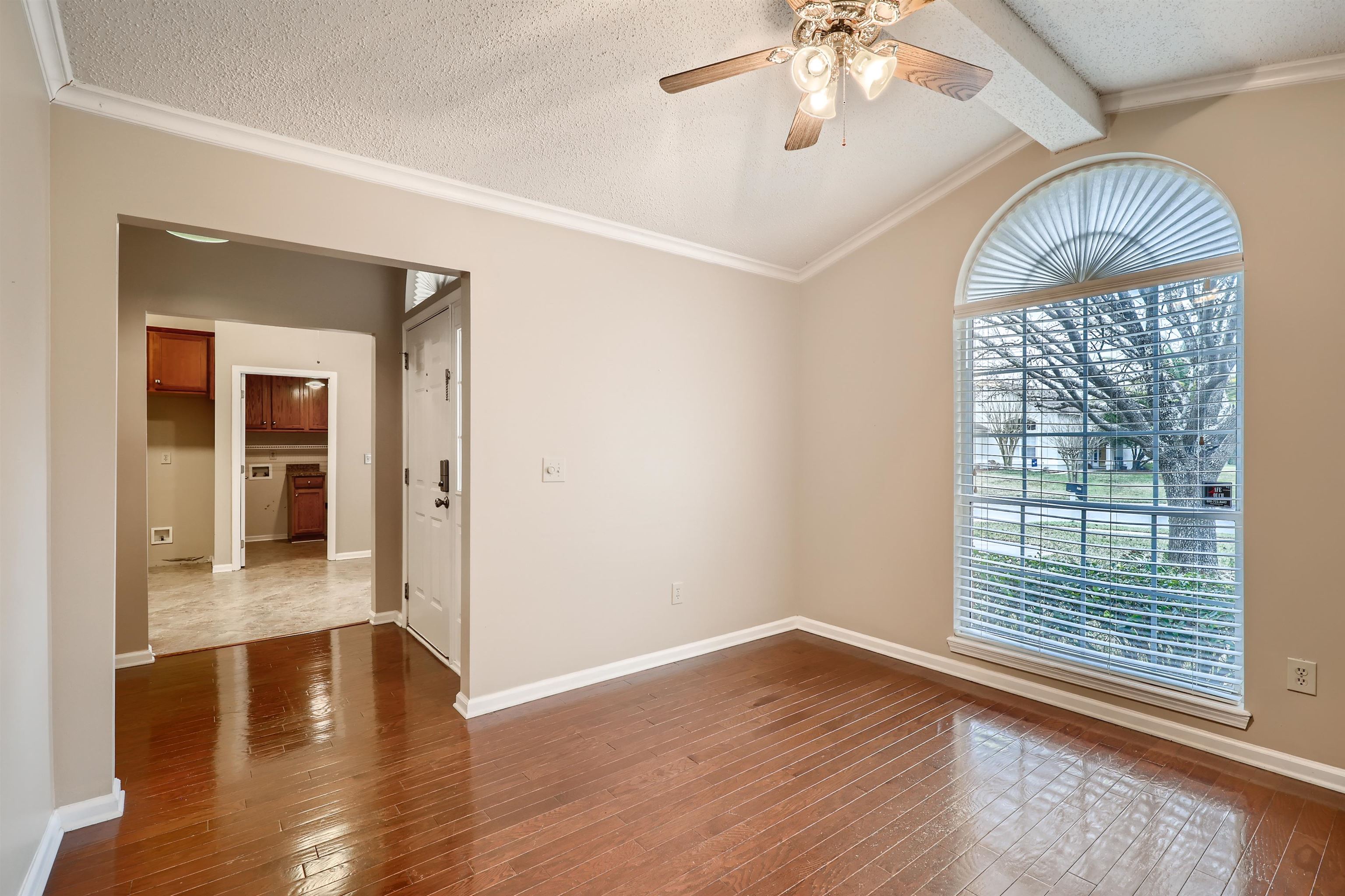 3684 Eagle Ridge Drive Jacksonville, FL 32224 - Photo 8 of 33 wooden floor in an empty room with a window