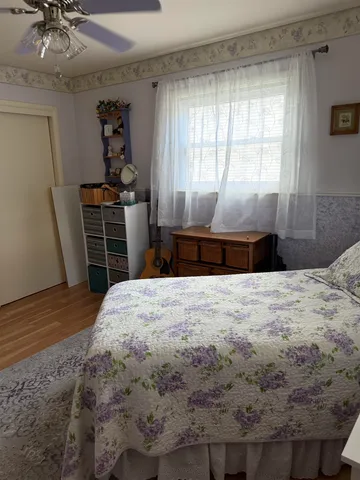 a room with furniture and a window