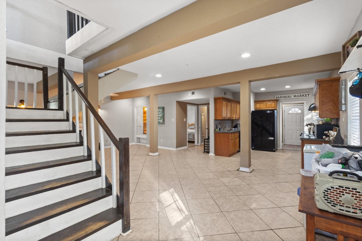 770 Katherene Avenue Bridge City, TX 77611 - Photo 6 of 29 a view of a hallway with wooden floor and furniture