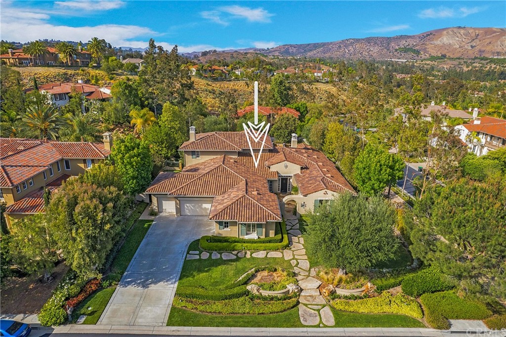2395 Horizon Way Tustin, CA 92782 - Photo 36 of 39 an aerial view of residential houses with outdoor space and trees