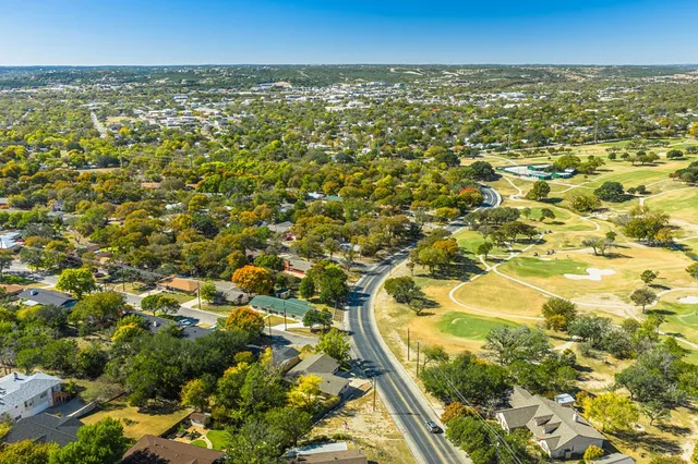 a view of city and ocean