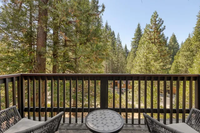 a house view with a outdoor space