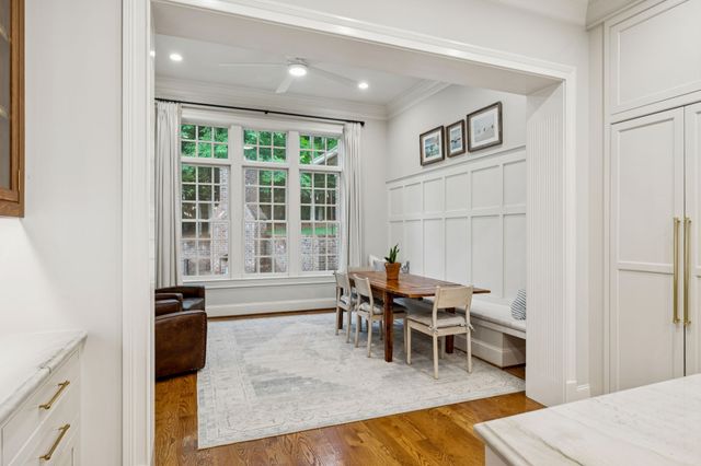 a view of a bedroom with furniture and staircase
