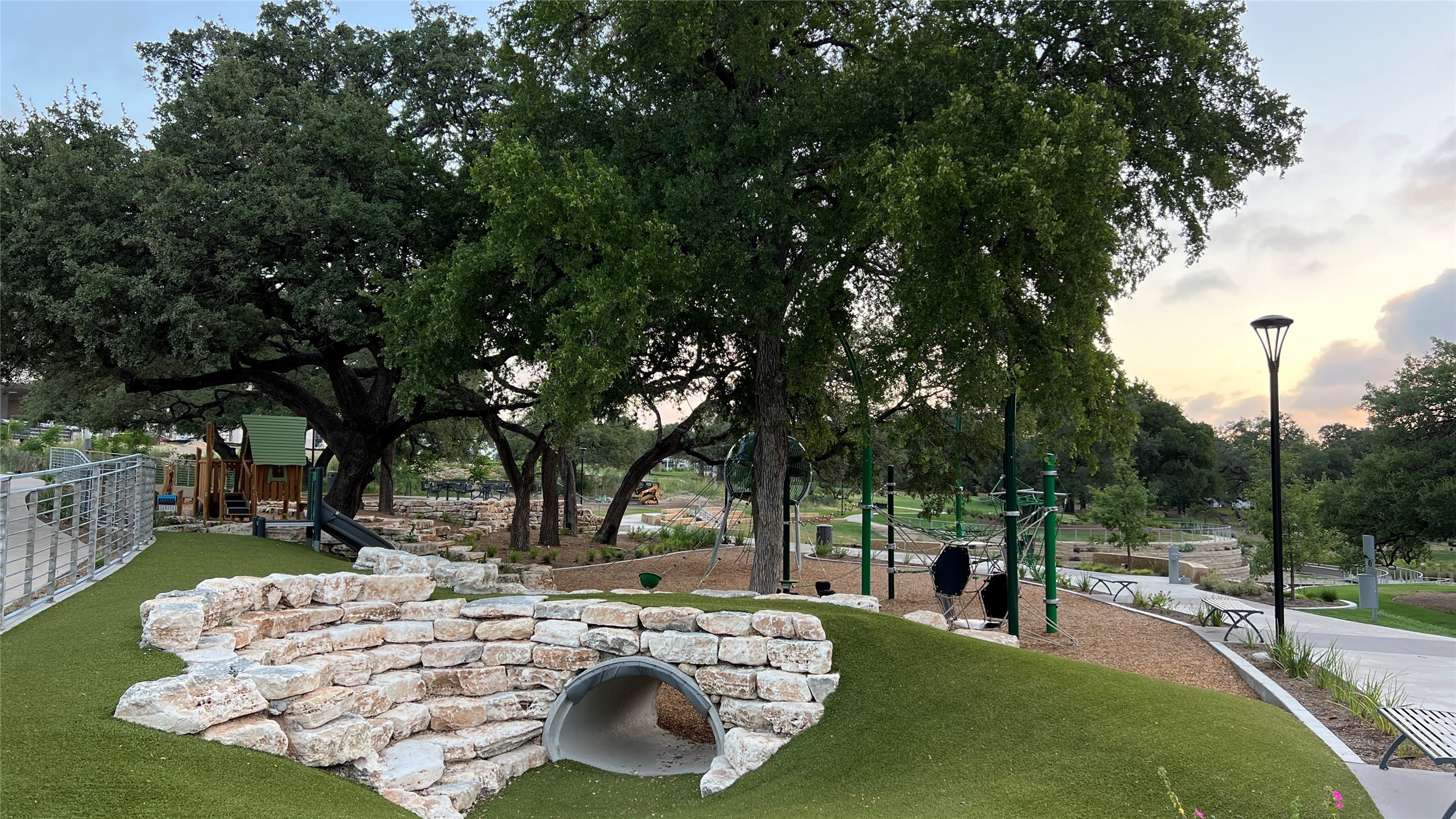 4205 Prevail Lane Austin, TX 78731 - Photo 8 of 14 a view of a white house with a big yard and sitting area