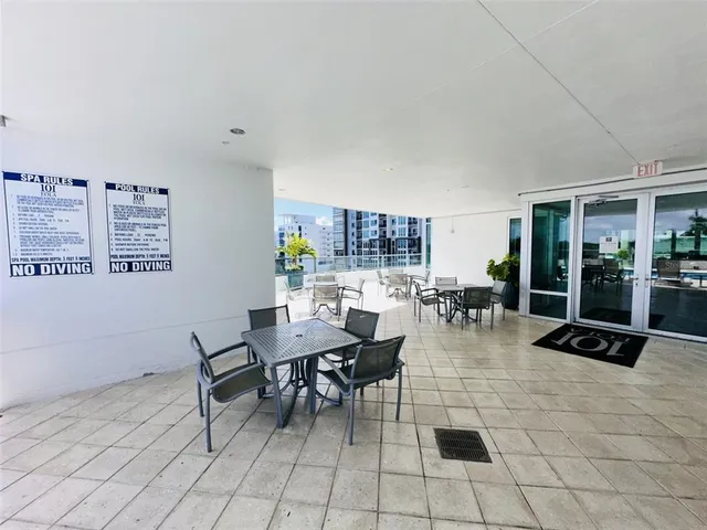 a front view of a building