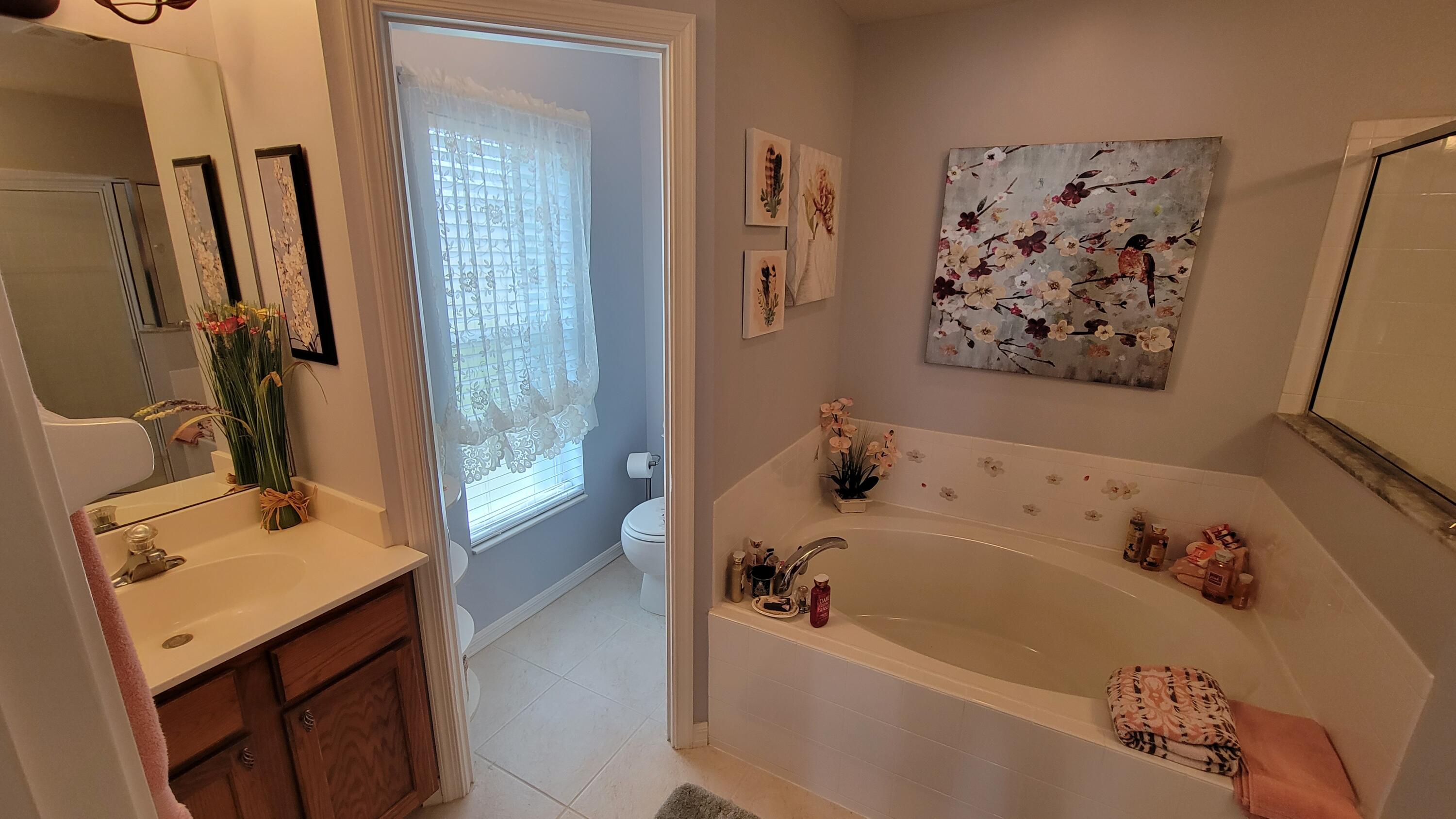 1562 Southwest Neponset Road Port St. Lucie, FL 34953 - Photo 14 of 19 Main Bath (2)