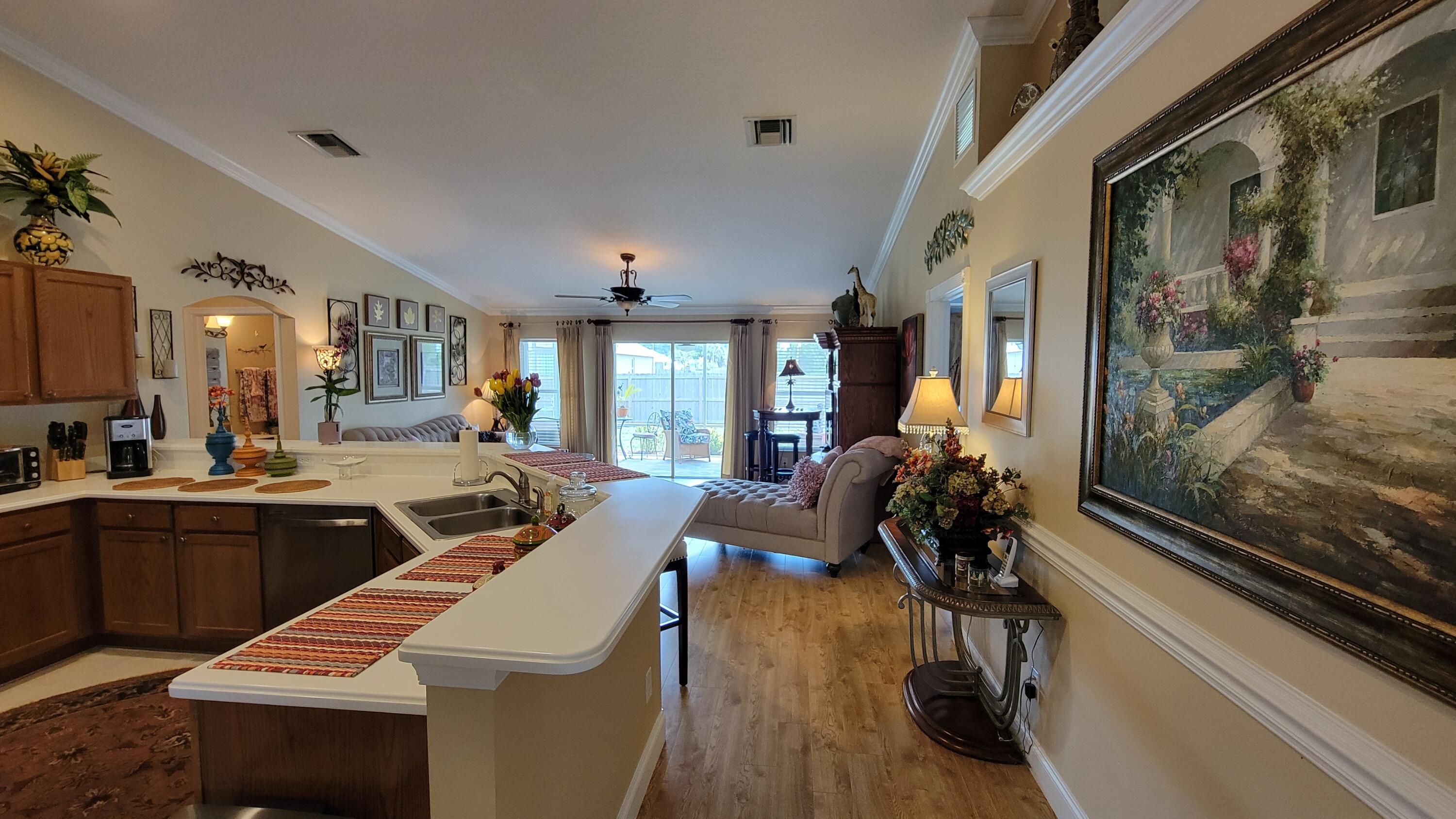 1562 Southwest Neponset Road Port St. Lucie, FL 34953 - Photo 5 of 19 Kitchen-Family