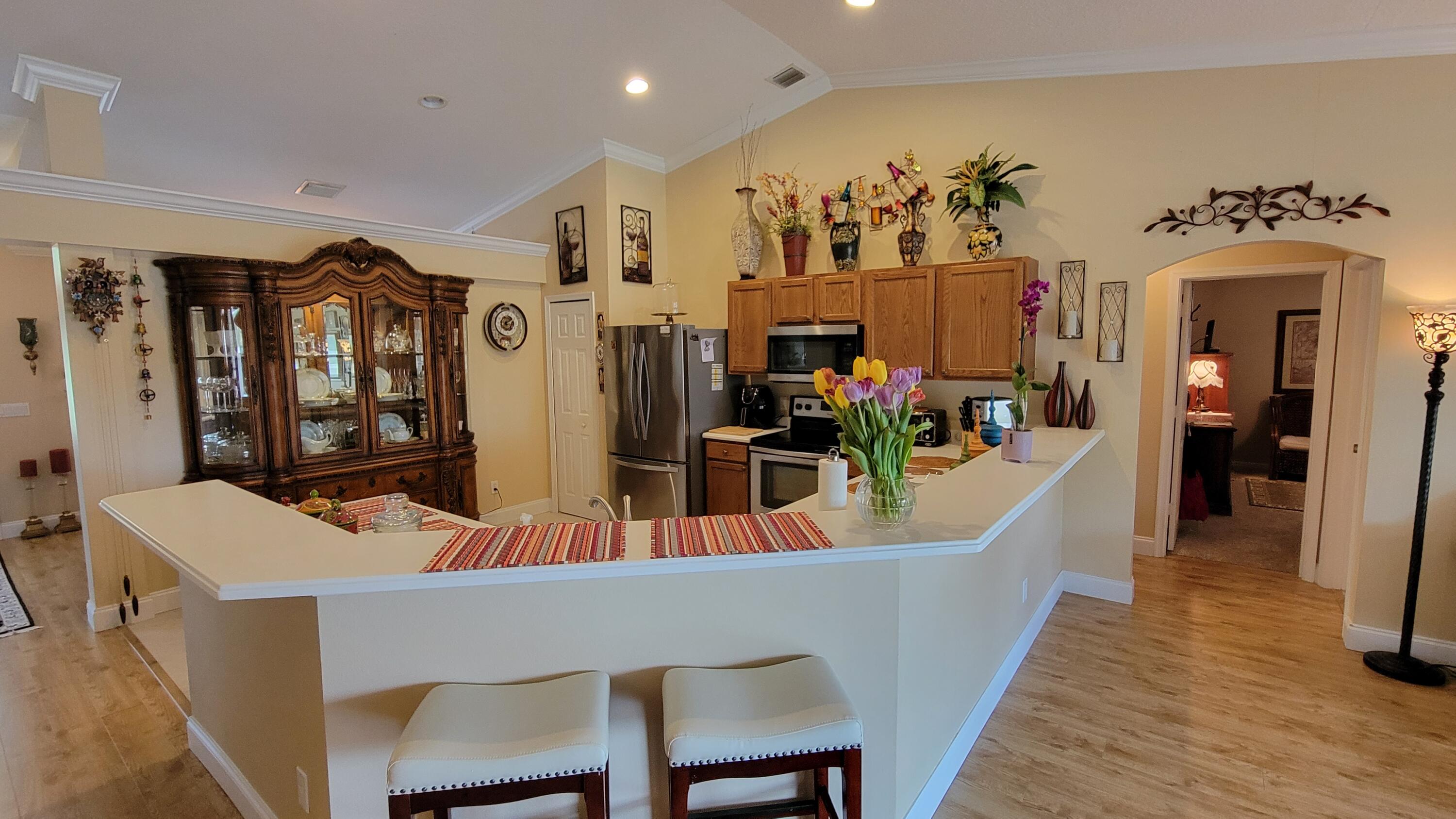 1562 Southwest Neponset Road Port St. Lucie, FL 34953 - Photo 6 of 19 Kitchen