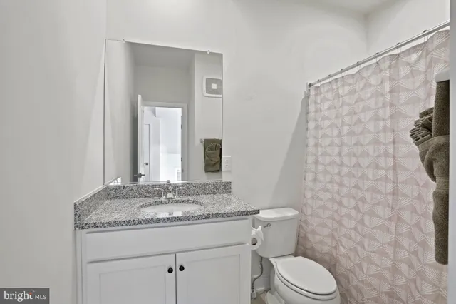 a front view of a building