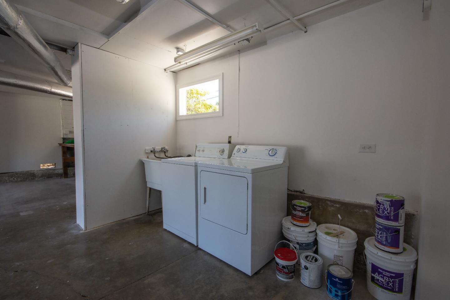 1179 Glenwood Drive Millbrae, CA 94030 - Photo 19 of 21 a utility room with a sink dryer and washer